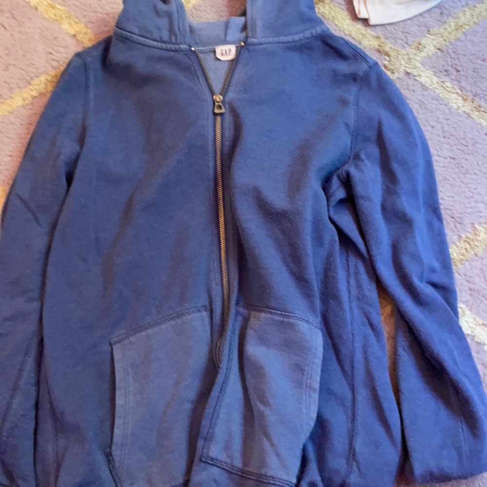 Blue sweatshirt